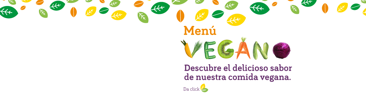 MENÚ VEGANO