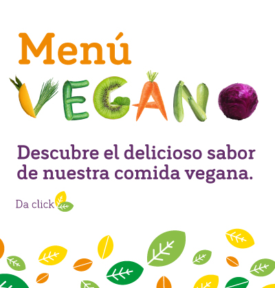 MENÚ VEGANO